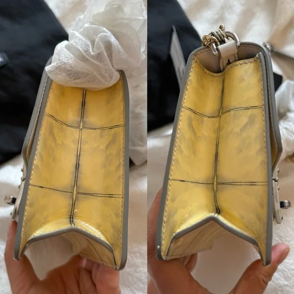 NWT Dole&Gabbana Maiolica Tile Print Rosalia Chain Bag - Picture 8 of 16